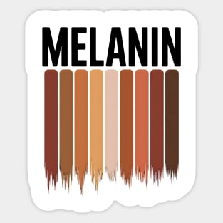 Melanin Shades Afrocentric Sticker